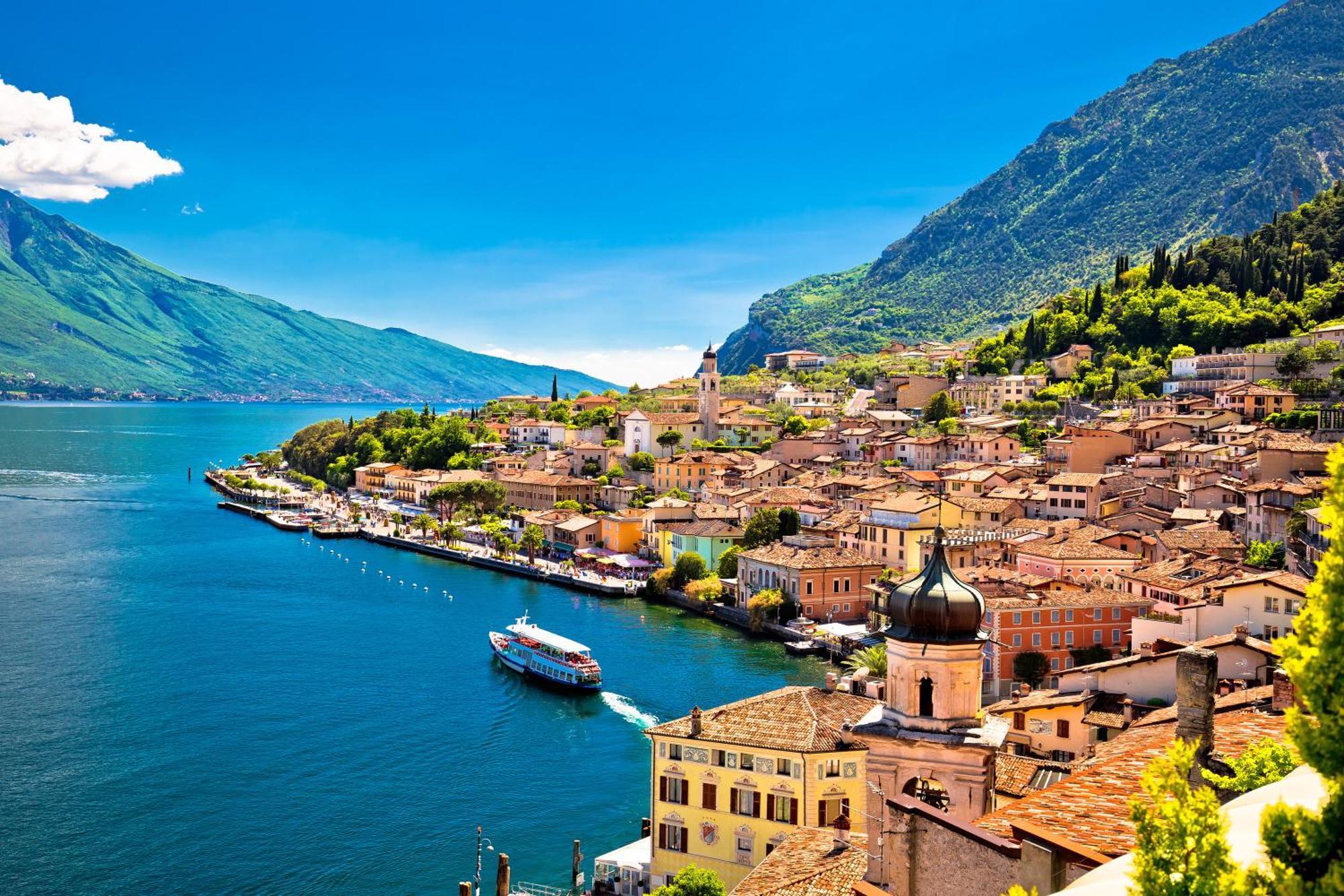 Spiaggia Azzurro -Lakeside With Terrace - Happy Rentals Toscolano Maderno Extérieur photo