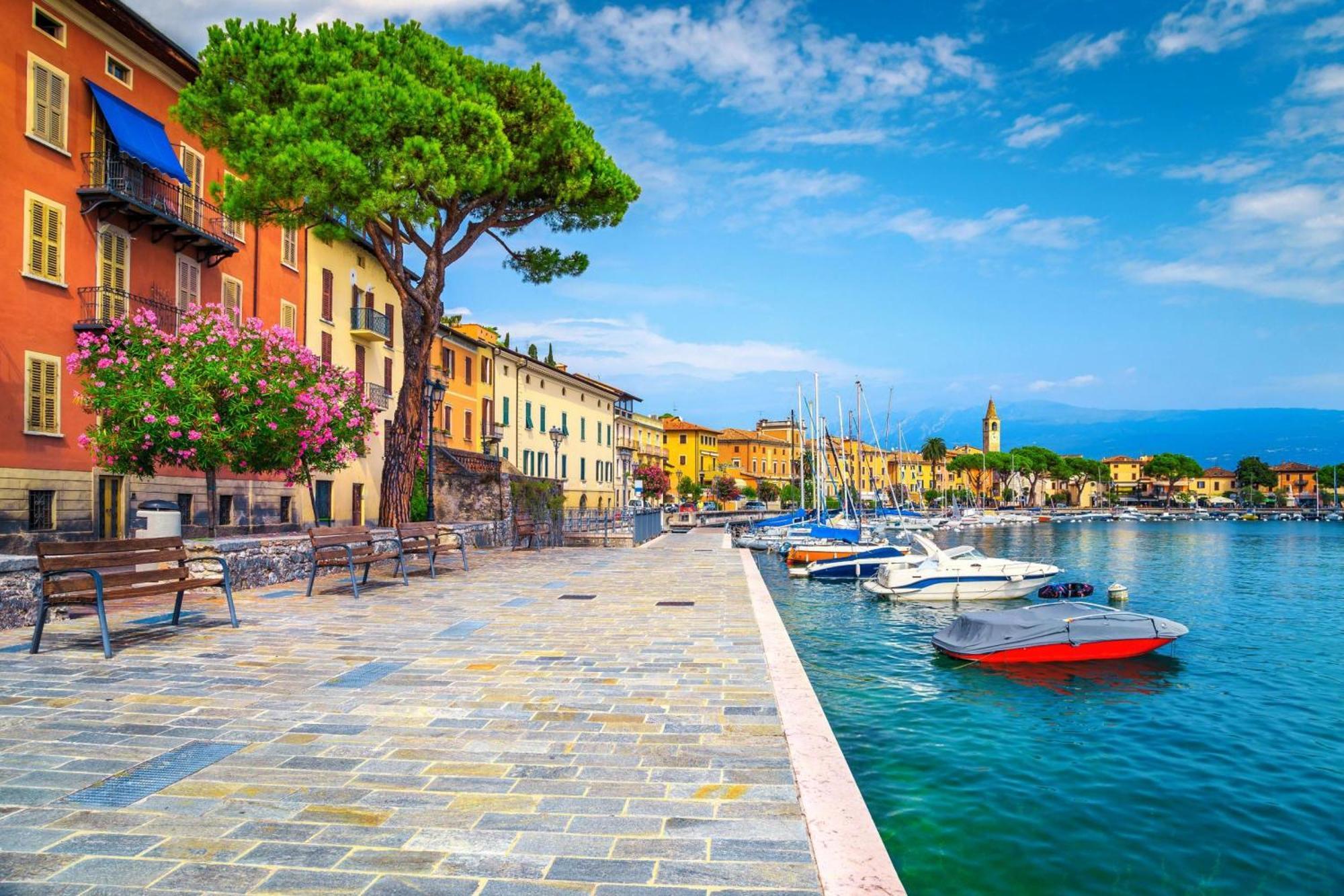 Spiaggia Azzurro -Lakeside With Terrace - Happy Rentals Toscolano Maderno Extérieur photo